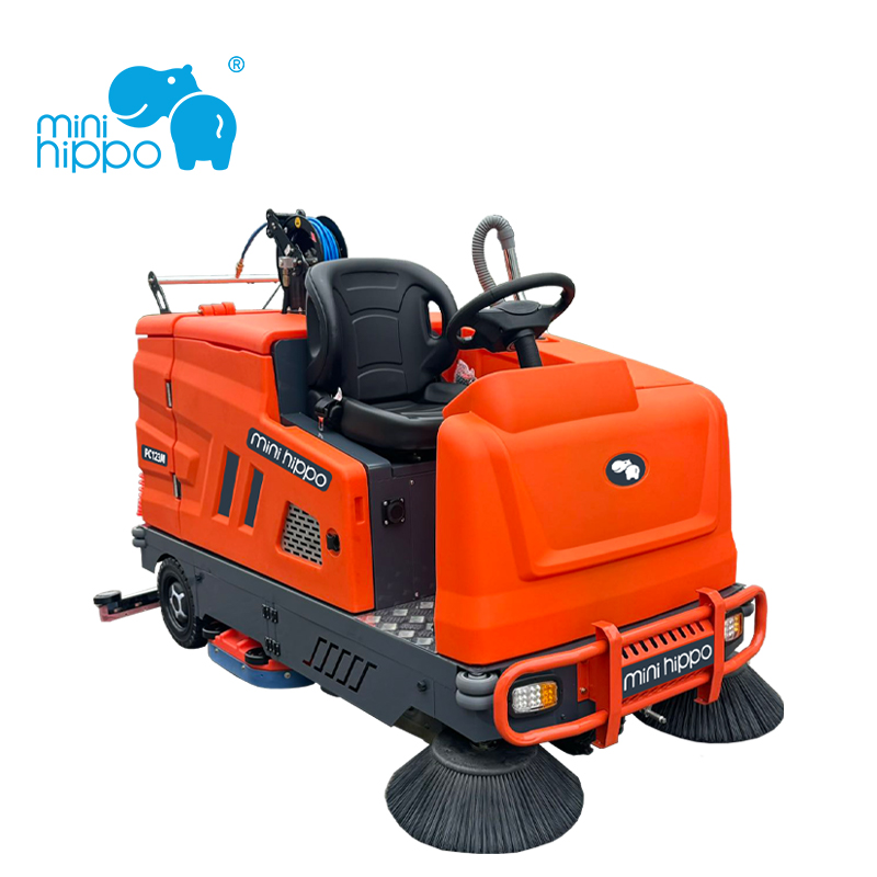 PC123M All-in-one Floor Scrubber and Road Sweeper
