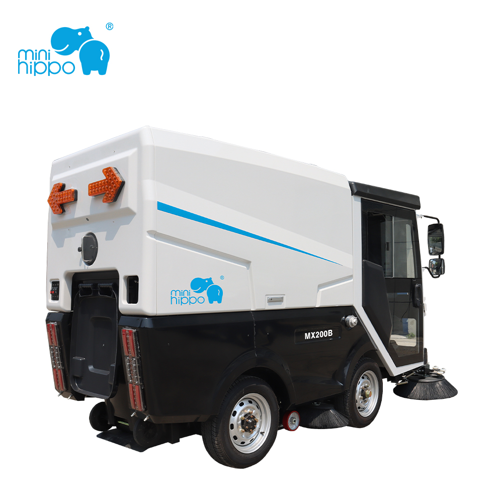MX200B 4-Wheel Pure Vacuum Sweeper with 240L Bin